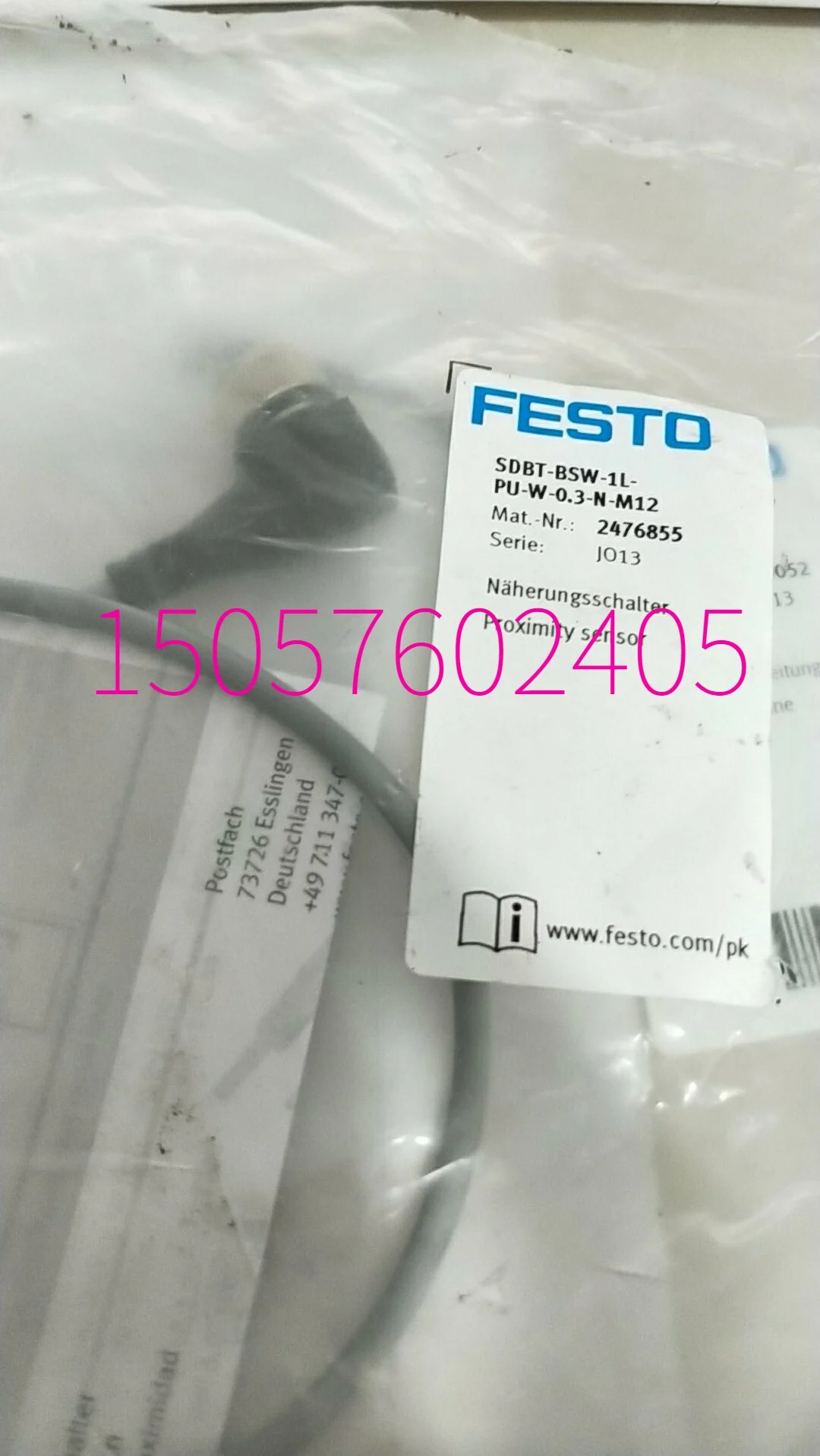 Стандартный цилиндр Festo FESTO DSNU-16-80-P-A 19202 оригинальный в наличии