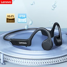 Original Lenovo x4 Bone Conduction Headphone Bluetooth Wireless Earphone Sport Waterproof Headset Hifi Stereo Music TWS With Mic