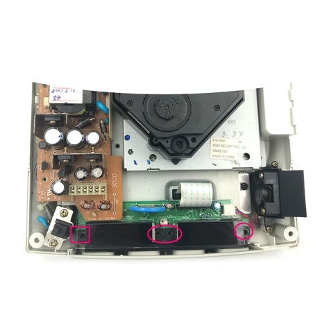 Замена винтов для порта контроллера SEGA Dreamcast, соединительный винт для гнезда контроллера, 1 комплект = 4 шт.