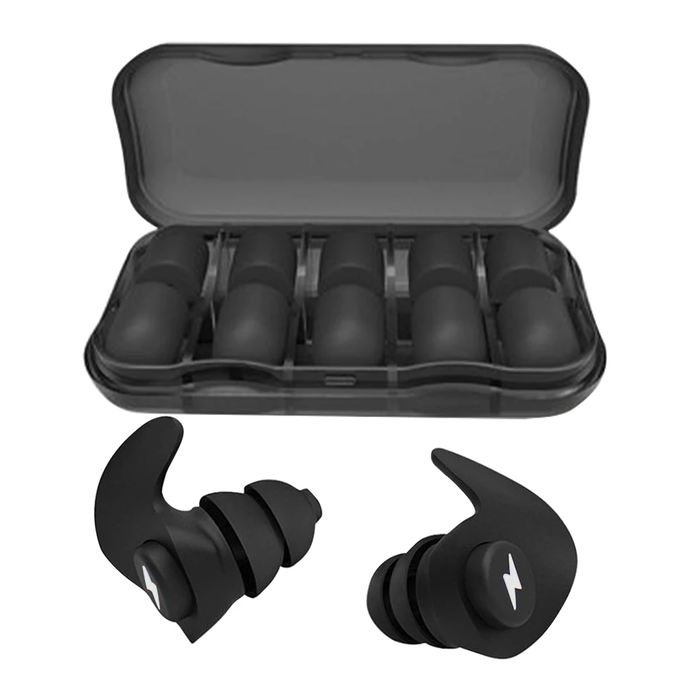 

6 Pairs Washable Memory Foam Earplugs For Sleeping Kids Adults Noise Cancelling Ear Plug