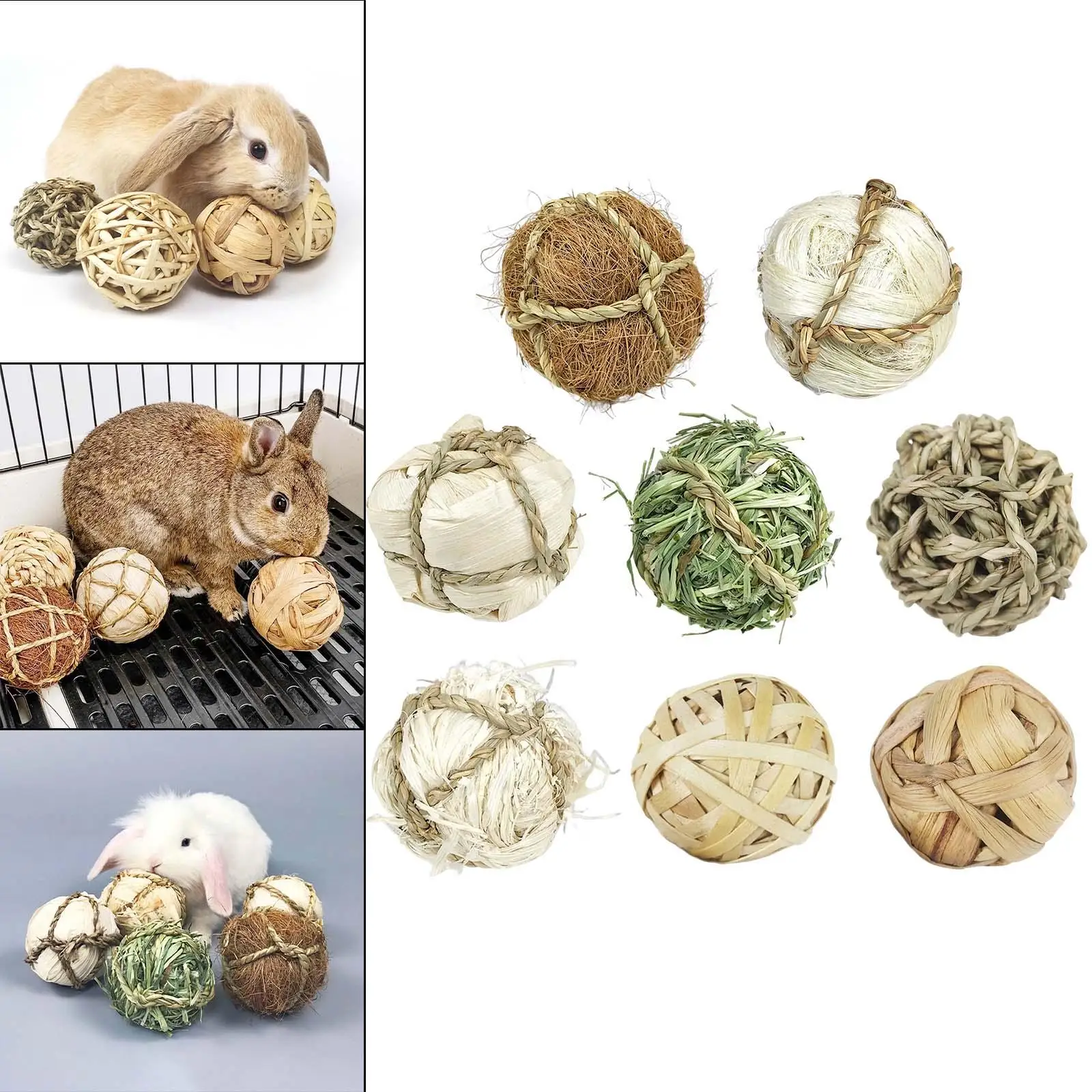 

Жевательные игрушки для кроликов, кролик, маленький жевательный шар для животных, игрушка для кроликов, крыс, шиншиллы, грызующие кусачки