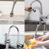 adjustment kitchen faucet extension tube bathroom extension water tap water filter foam kitchen faucet accessories 2 modes 360%c2%b0