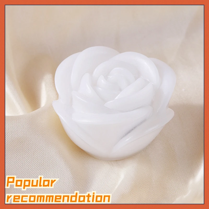 

Hot 5 Colors Changing Auto Flameless Romantic Rose Flower Shaped LED Candle Night Light for Xmas Wedding Party