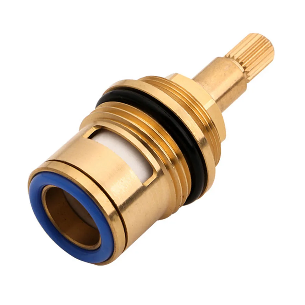 

Durable Faucet Valve Cartridge Bathroom Accessories Brass Ceramic G3/4\\\" Hot Cold Water Kitchens Faucet Replacement