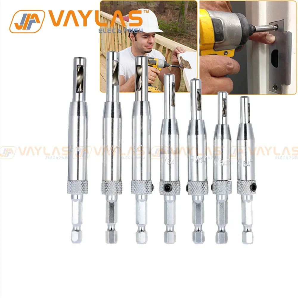 Набор для самостоятельного сверления центрирующая дрель бит дверей окон петель