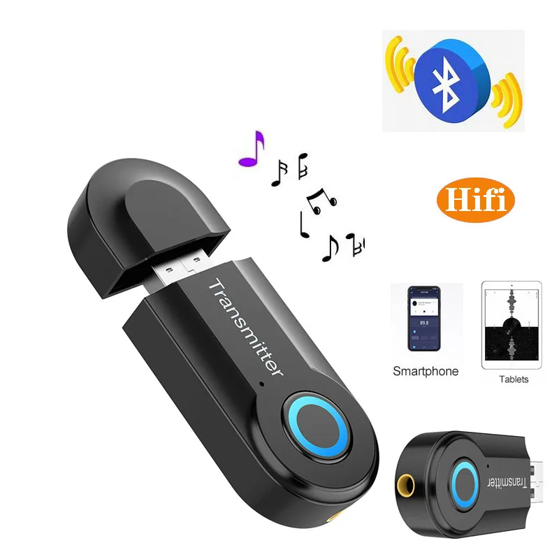 

Беспроводной адаптер T09S с разъемом 3,5 мм и поддержкой Bluetooth