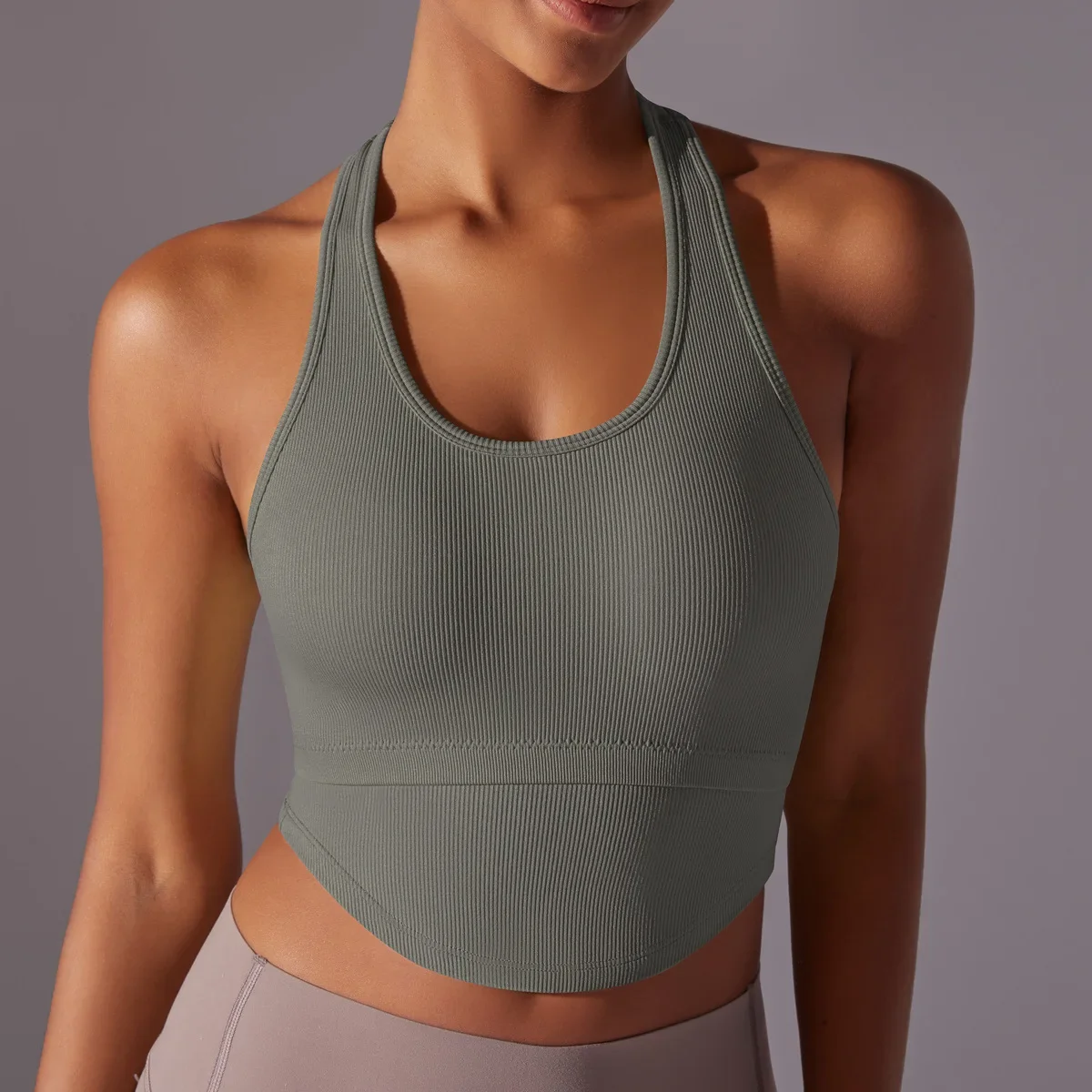 Женский бюстгальтер для фитнеса топы пуш-ап на бретелях противоударные