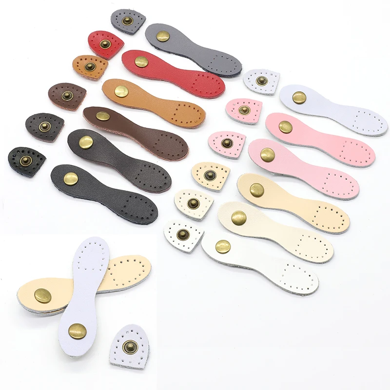 

5pcs Bags Clasp Gourd Shape Leather Buckle Metal Snap Wallet Clasp Card Pack Hasp Clasp Buckle Wallet DIY Handbag Button