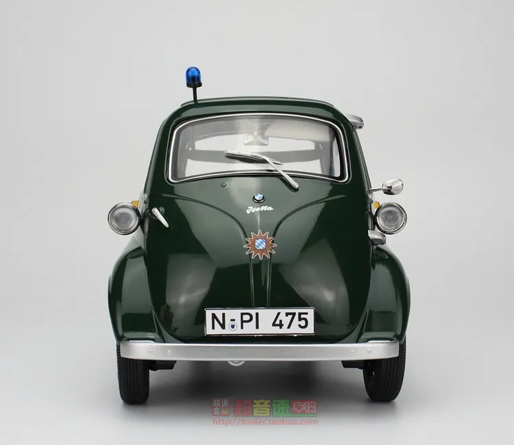 Фото Металлическая модель автомобиля BMW Egg Isetta в масштабе 1:12 от Diecast Kengfai №3