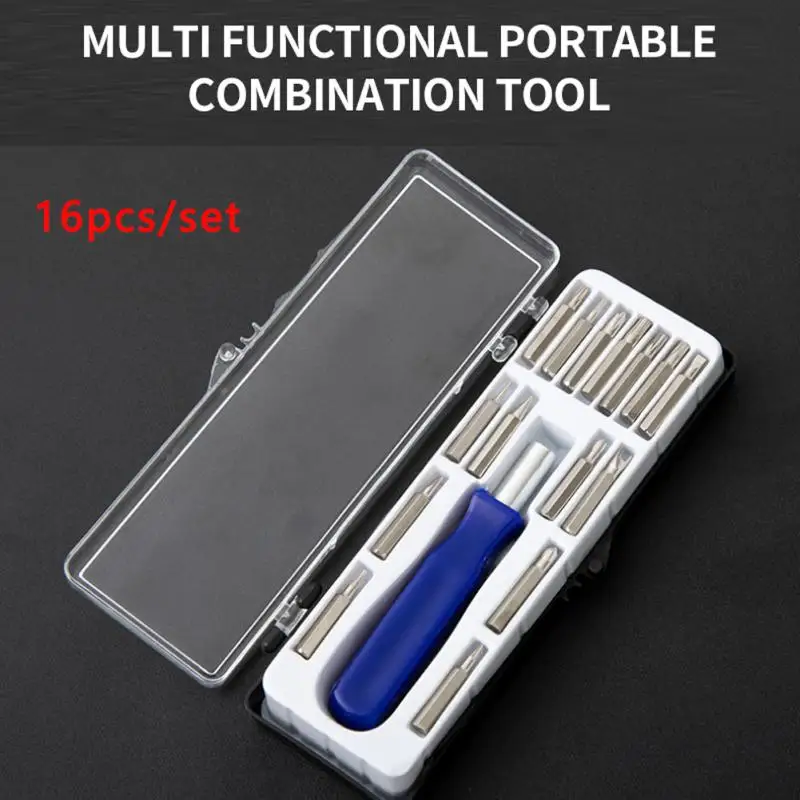 

Набор отверток 16 в 1, комплект прецизионных мини-магнитных насадок для ремонта телефонов, мобильных телефонов, IPad, камер