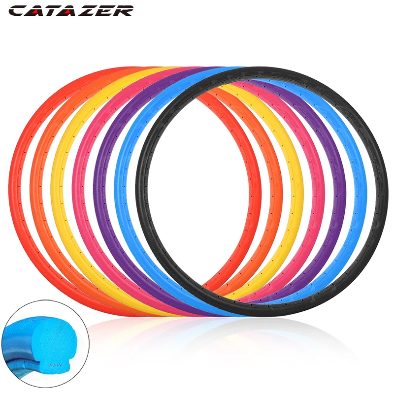 

Road Bike Solid Tire 700x23C Cycling Riding Tubeless Tyre Track Bike Lightweight Puncture-proof 28 inch Fixed Bicycle Tire