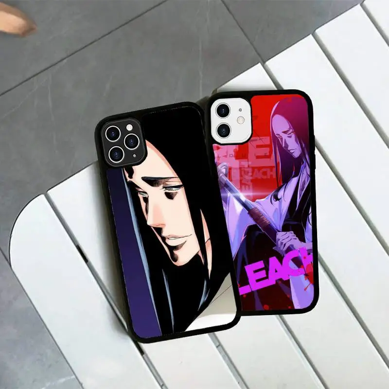 

Unohana Retsu Bleach Japanese Anime Phone Case Silicone PC+TPU Case for iPhone 11 12 13 Pro Max 8 7 6 Plus X SE XR Hard Fundas