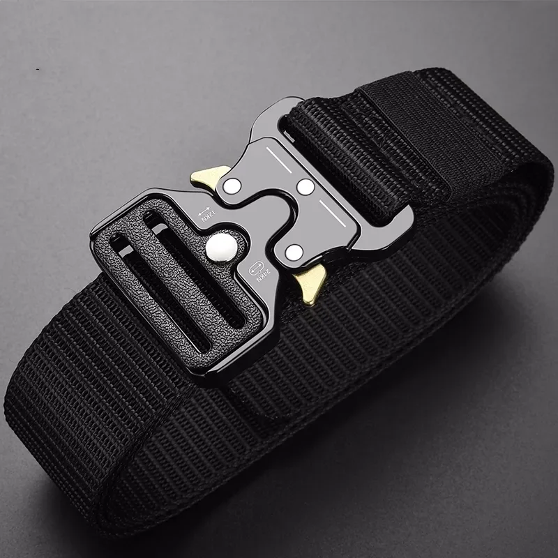 

Free shipping Women's belt outdoor sports tactical nylon belt multifunctional unisex alloy buckle high quality canvas belt f