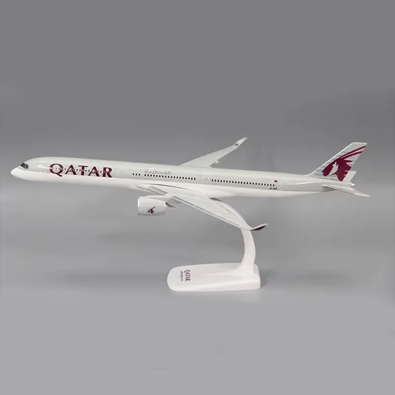 Фото A350-1000 Qatar Airways масштаб 1:200 A350 пластиковый абс сборка модель самолета коллекция дисплей игрушки строительные блоки подарок №1