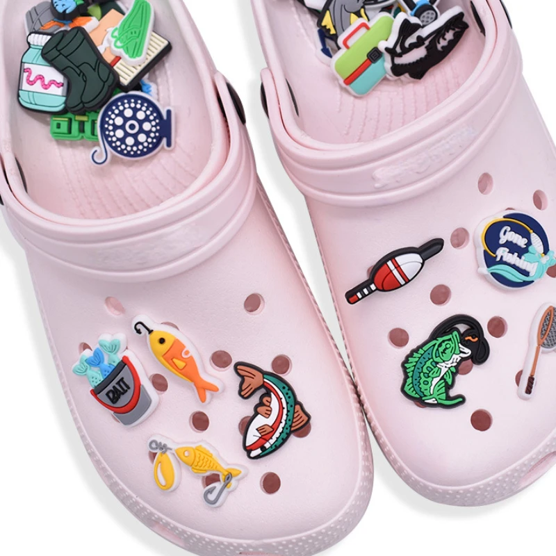 Cute37pcs/set Anime Character Shoe Charms Cute Cartoon Pvc Sshoe Accessories Decorative Croc Charms Buckle Jibz Gift For Kids