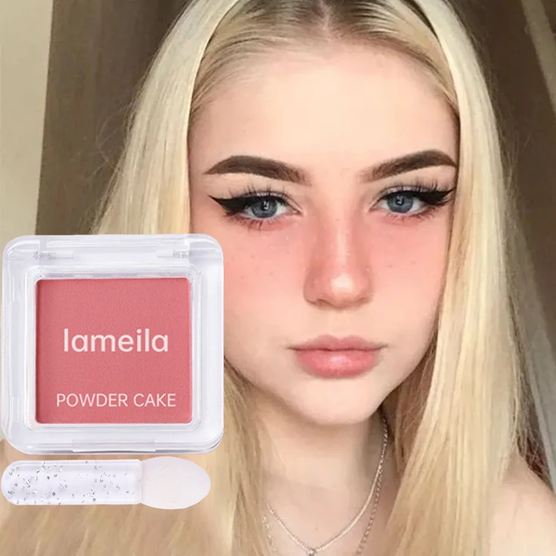 

Brighten Girl Blush Peach Cream Makeup Blush Palette Cheek Contour Blush Cosmetics Blusher Cream Makeup Rouge Cheek Tint Blush