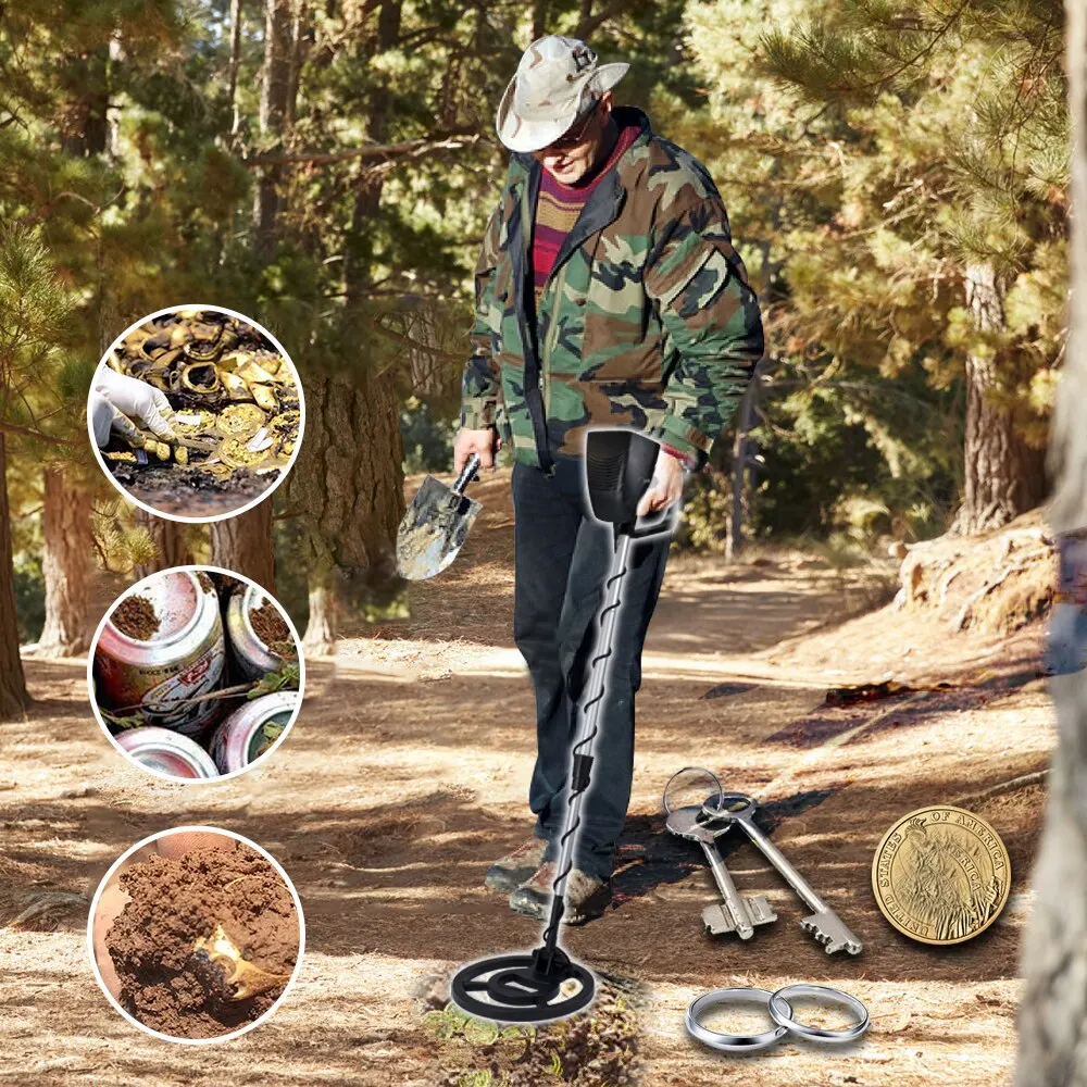 MD-4090 Professional Metal Detector Underground Gold Detector High Accuracy Metal Finder Waterproof Search Coil Seeker Treasure 3 MD-4090 Professional Metal Detector Underground Gold Detector High Accuracy Metal Finder Waterproof Search Coil Seeker Treasure 3