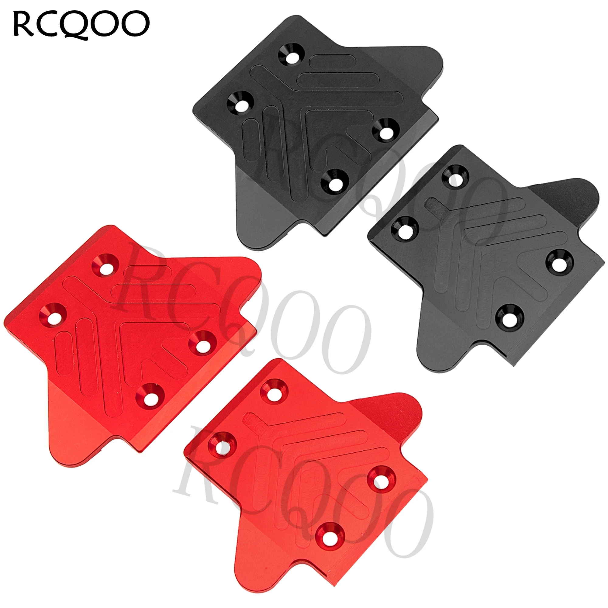 

Передняя и задняя противоскользящая пластина из алюминиевого сплава Нижняя защита корпуса для Arrma 1/8 Kraton 6S обновленная деталь для радиоуправляемого автомобиля