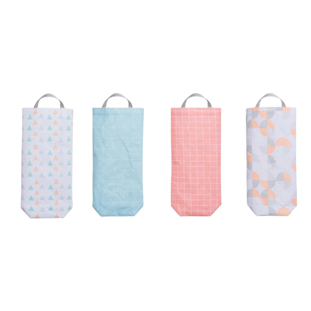 

Dispenser Storage Pouch Trash Garbage Holder Hanging Cupboard Cloth Organizer Folding Rubbish Waste