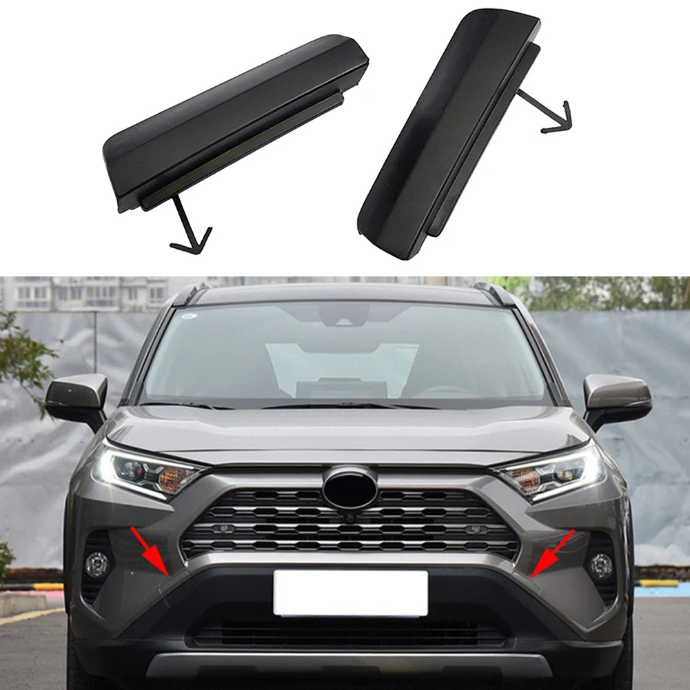 

High Quality Tow Cap Black High Quality Guaranteed LH:52438-0R901 Plastic RH:52437-0R901 For Toyota RAV4 2019-2020