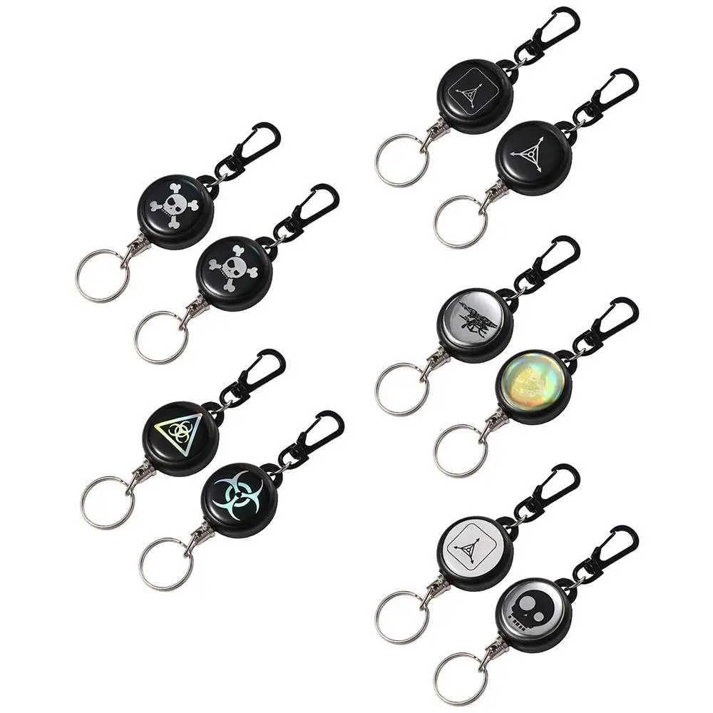 

Выдвижной брелок для ключей со стальной веревкой