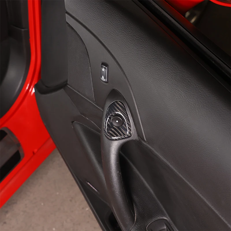 

Для Chevrolet Corvette C6 2005-2013 Реальное углеродное волокно интерьерная дверь автомобиля Наклейка Автомобильные аксессуары