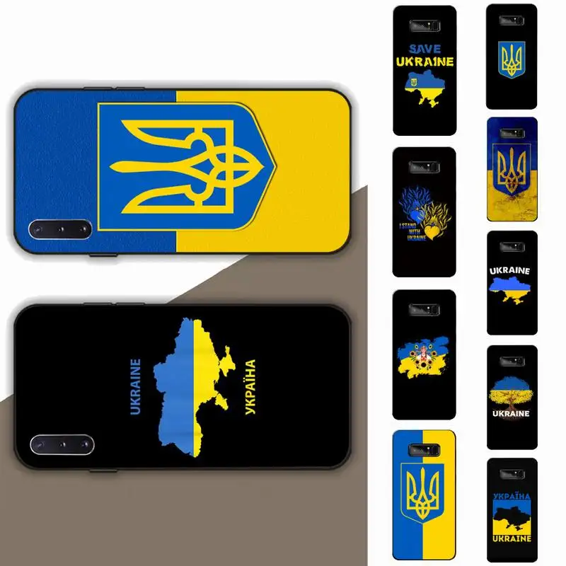 

Ukraine Of Flag Phone Case for Samsung Note 5 7 8 9 10 20 pro plus lite ultra A21 12 72