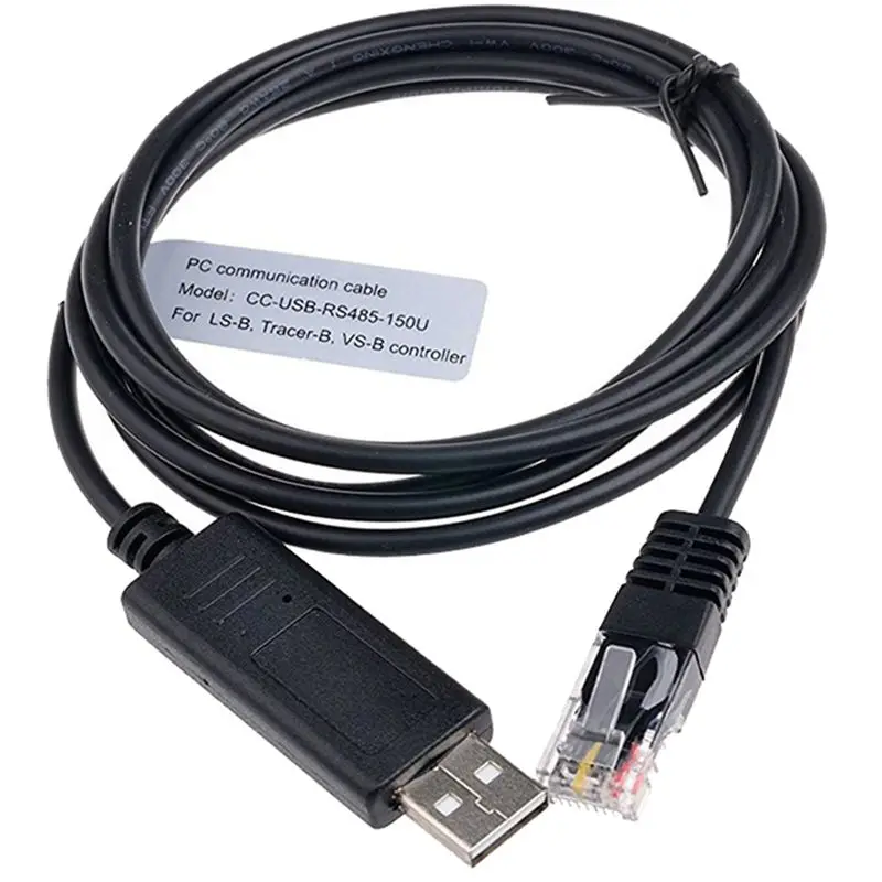 Фото Кабель для связи с ПК (CC-USB-RS485-150U) USB-ПК RS485 для контроллера заряда EP Solar (A65I) №3