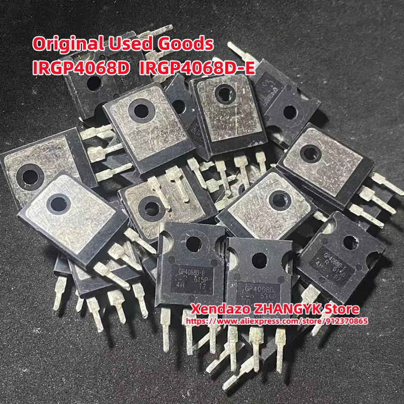 

20pcs/lot Original Used Goods IRGP4068D GP4068D GP4068D-E IRGP4068DPBF 48A 600V IGBT MOSFET TO-247 Built-in damping Transistors