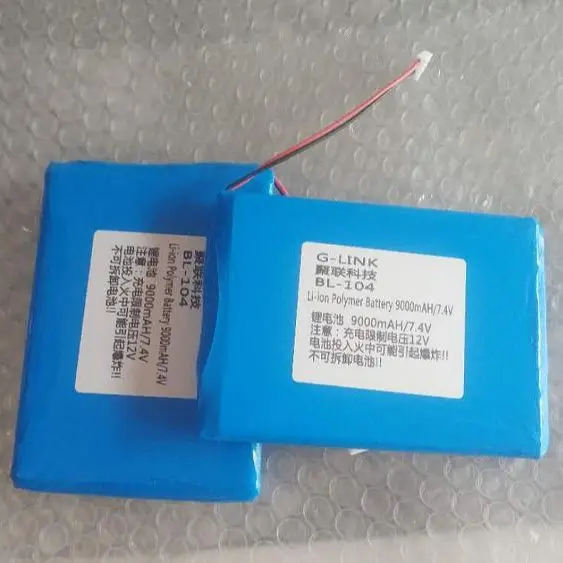 DHL сменный Аккумулятор 7,4 в 9000 мА · ч для G-LINK TR600 TR-600 аккумулятор OTDR BL-104 TR-600 OTDR