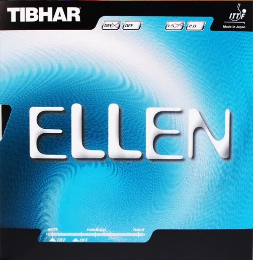 

Оригинальная резиновая дугозащищенная ракетка Tibhar ELLEN для настольного тенниса с губкой для защиты ракетки настольного тенниса с хорошим контролем