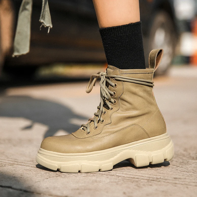 

YPP 2023 Winter Velvet Shoes Ladies Boots Fashion All-match Classic Ankle Boots Women Ankle Boots Cowhide Upper Shoes Autumn