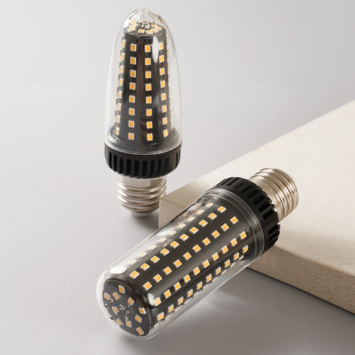 Led Кукурузная лампочка 20w 30w 20w  30w Холодное и теплое E14  e27 360  градус 220v 240v Прозрачное  pc  Корпус Smd2835 (art.: 3920cd19bfdff) - 3920cd19bfdff
