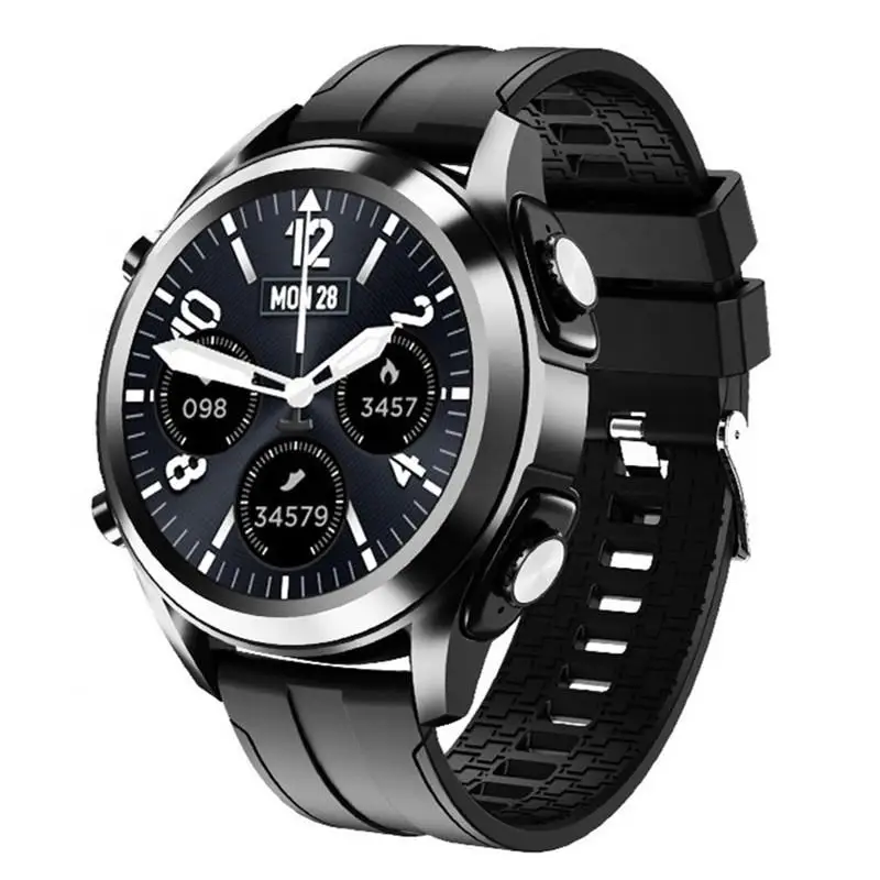 

Смарт-часы T10 мужские, Tws, 2 в 1, Hi-Fi, Bluetooth
