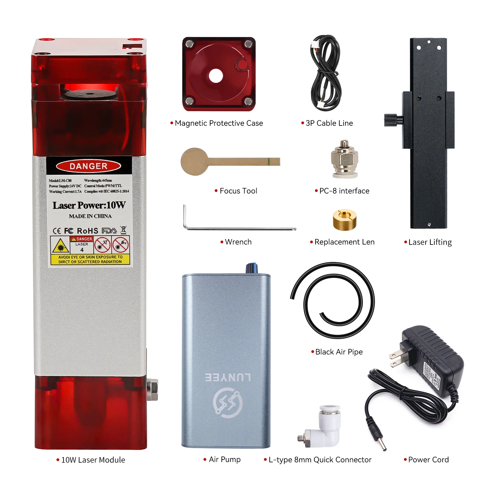 

Лазерный модуль JEEL 80 Вт