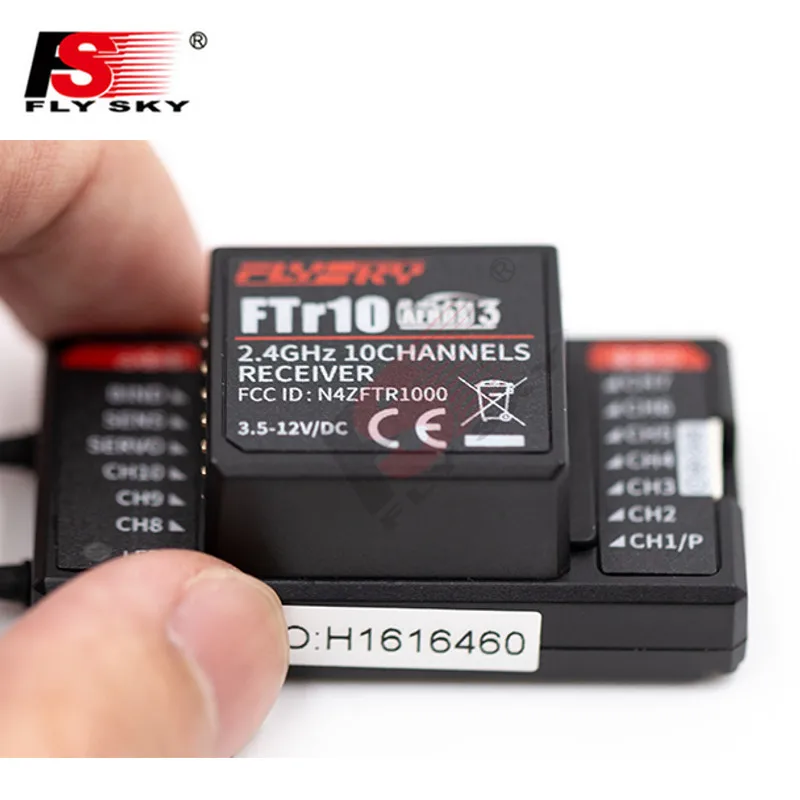 

Мини-приемник FLYSKY FTr10 2,4G 10CH AFHDS3 IBUS SBUS PPM PWM URAT 3,5-18V для радиоуправляемого автомобиля лодки, дистанционный передатчик для NB4 PL18