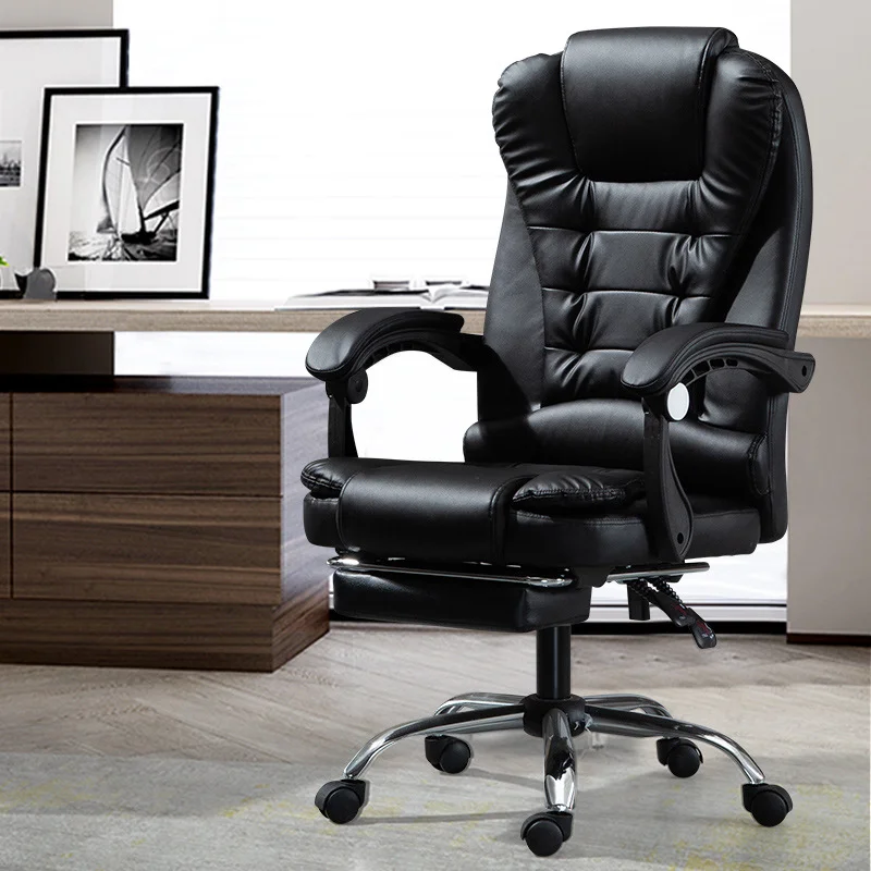 

Louis Fashion Modern Simplicity Ergonomics Soft And Hard Delamination Comfortable Lift Rotate Computer Office Chair Living Room