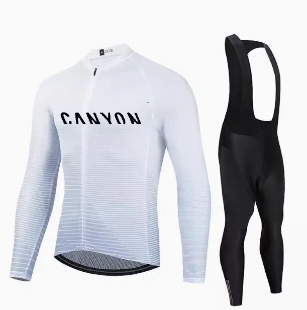 Новинка 2025 года велосипедный трикотаж с длинными рукавами Canyon осенняя одежда для