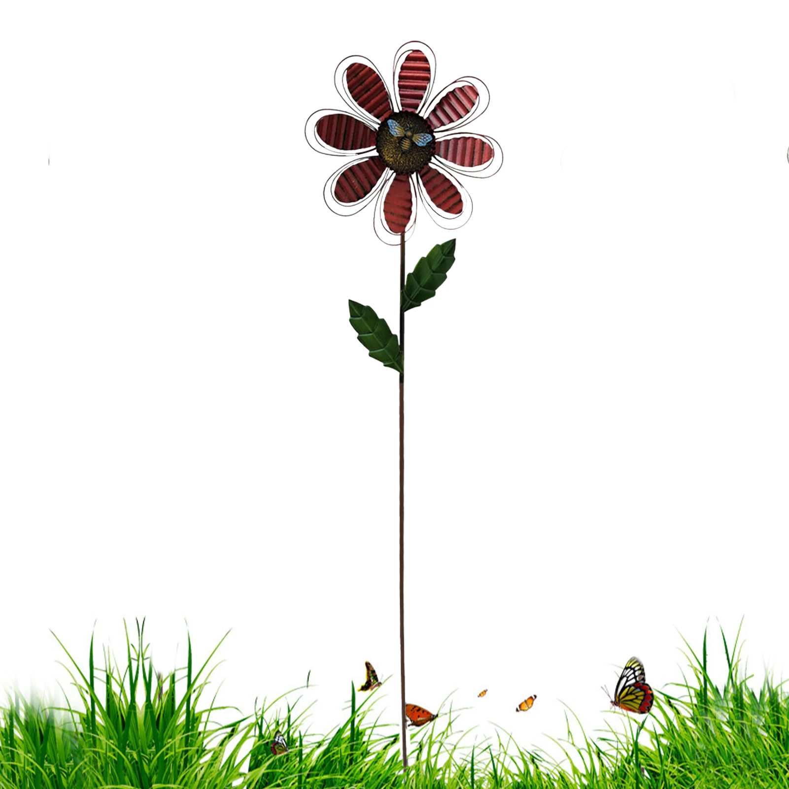 

Wind Spinners Outdoor Metal Large Garden Pinwheels Yard Art Wind Spinners Outdoor Metal Large Easy Spinning 360 Degrees Swivel