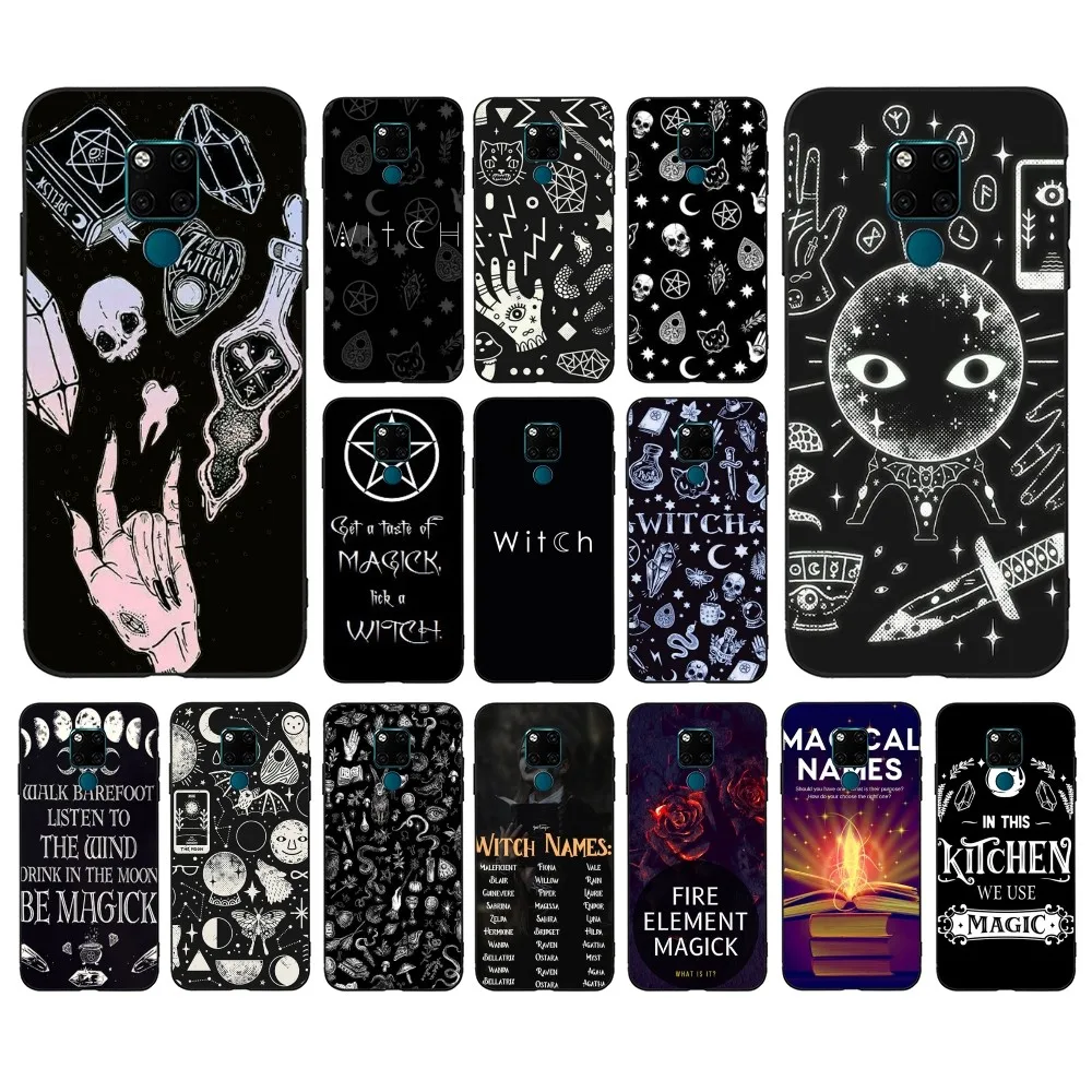

MAGIC Witchcraft Witch Witchy Phone Case For Huawei Mate 10 20 30 40 50 lite pro Nova 3 3i 5 6 SE 7 pro 7SE