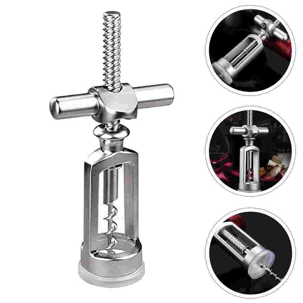 

1pc Removers Creative Screw Bottle Openers Cross Bottle Openers (Silver)