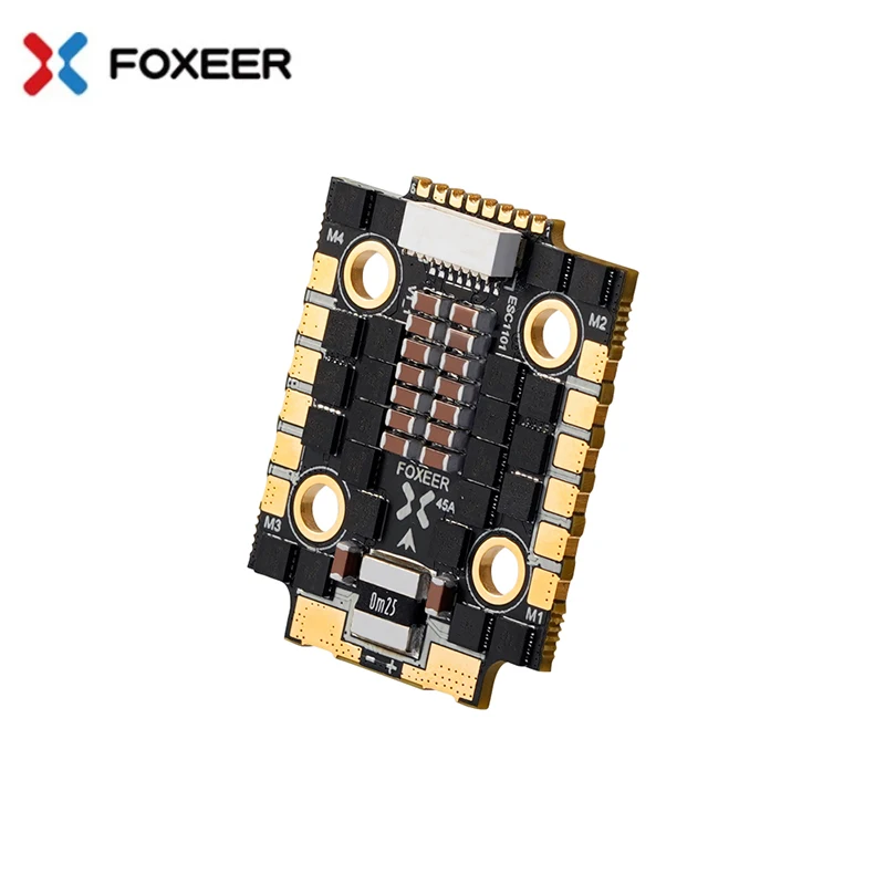 FOXEER Reaper F4 Mini 128K 45A BL32 4in1 ESC 20*20mm M3 3-6S BLHeli32 DShot150/300/600/1200 for FPV RC Drone Racing enlarge
