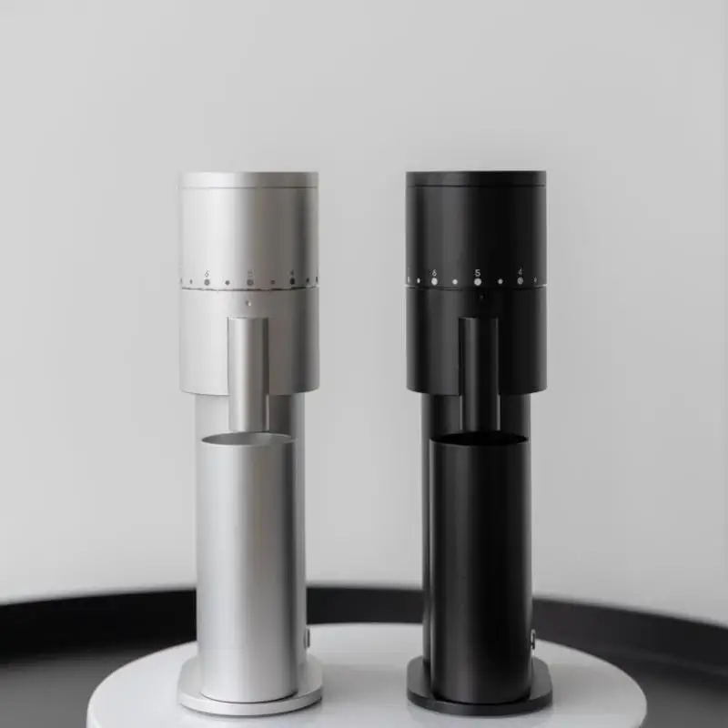 

Мини электрическая кофемолка для эспрессо, портативная коническая USB кофемолка с Оловянным покрытием, регулируемая разовая доза