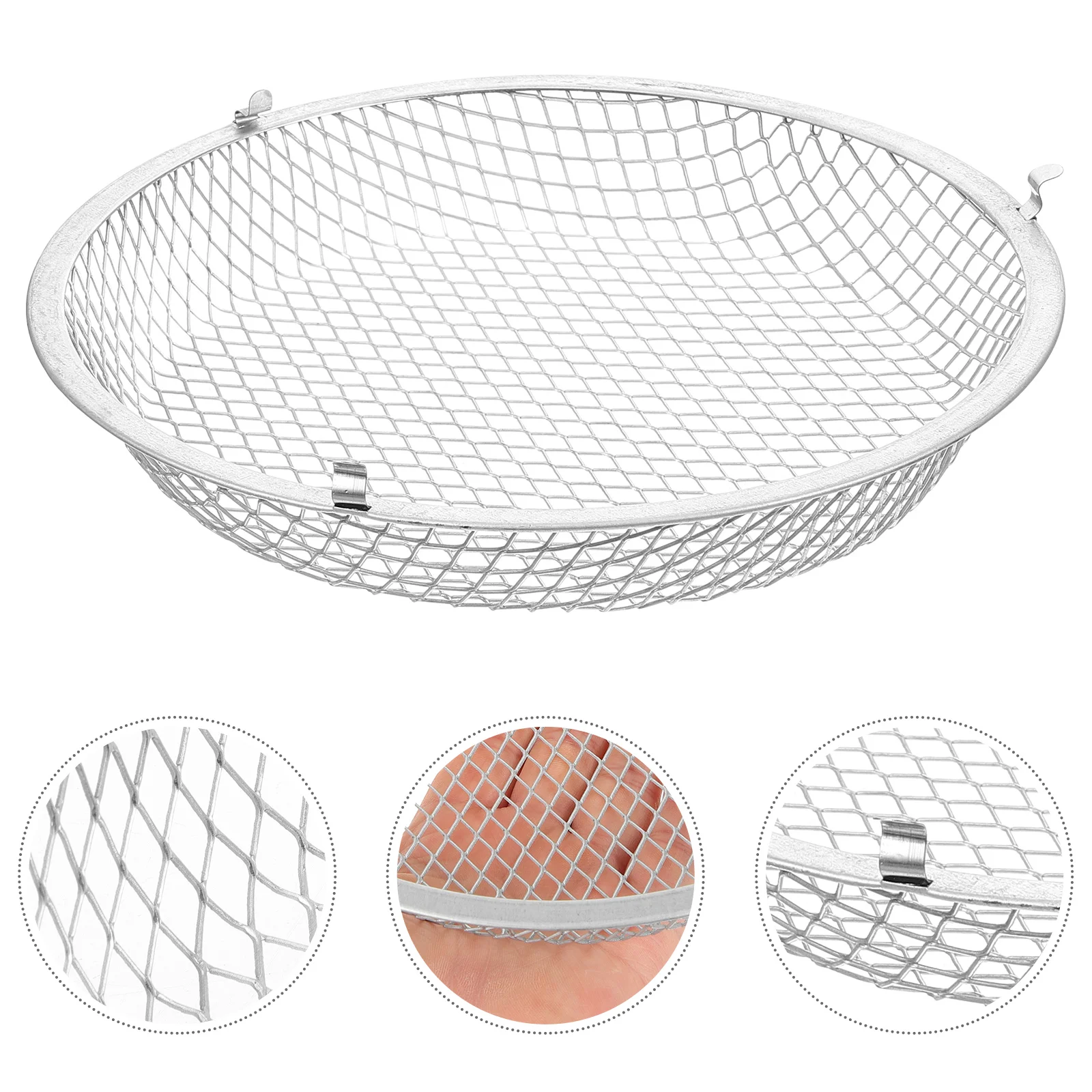 

Reptile Heat Lamp Cover Heater Guard Reptile Heating Lamp Lampshade Anti Scald Lamp Mesh Cover Light Bulb Enclosure