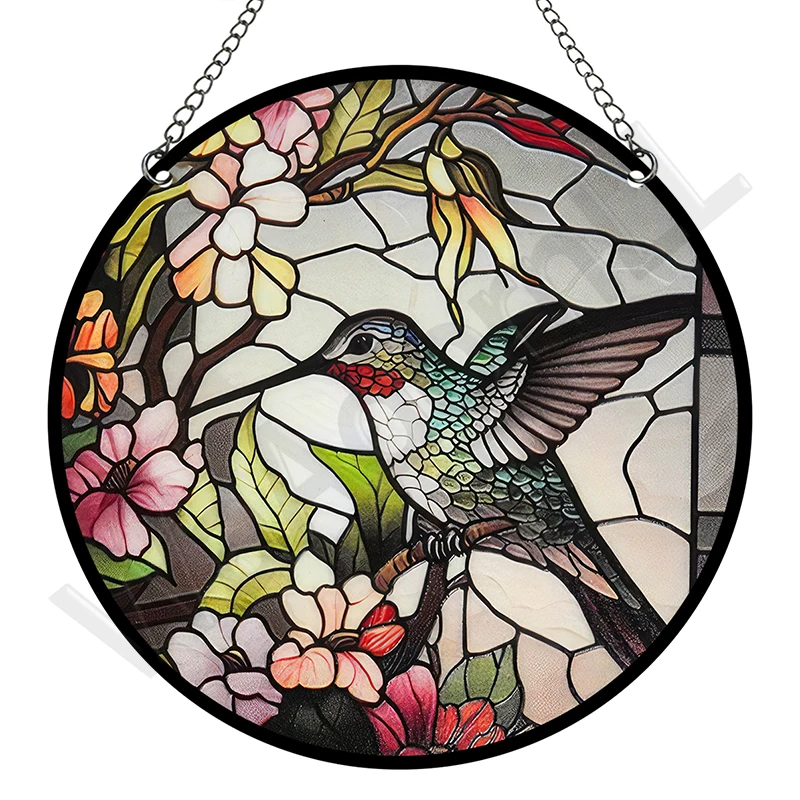 Винтажная домашняя акриловая доска в стиле ретро настенная роспись акриловый