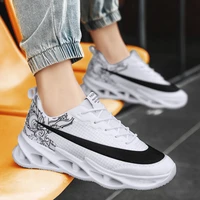 new four seasons breathable mens running shoes mesh fabric male casual sneakers skate shoes sports shoes male walking shoes