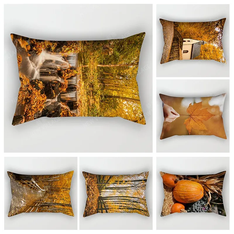 

Nordic fall home decor 30*50 throw pillow case sofa modern boho living room Cushion cover 30x50cm 40x60*40 plant pillowcase