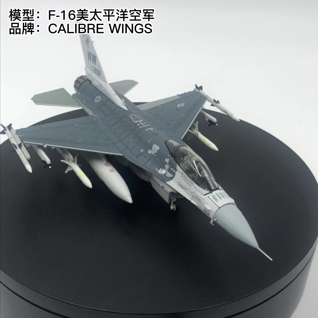 

1:72 US F16C Fighter Pacific Air Force Aircraft Model Alloy Finished Static Simulation Ornament Fighter Model Toys