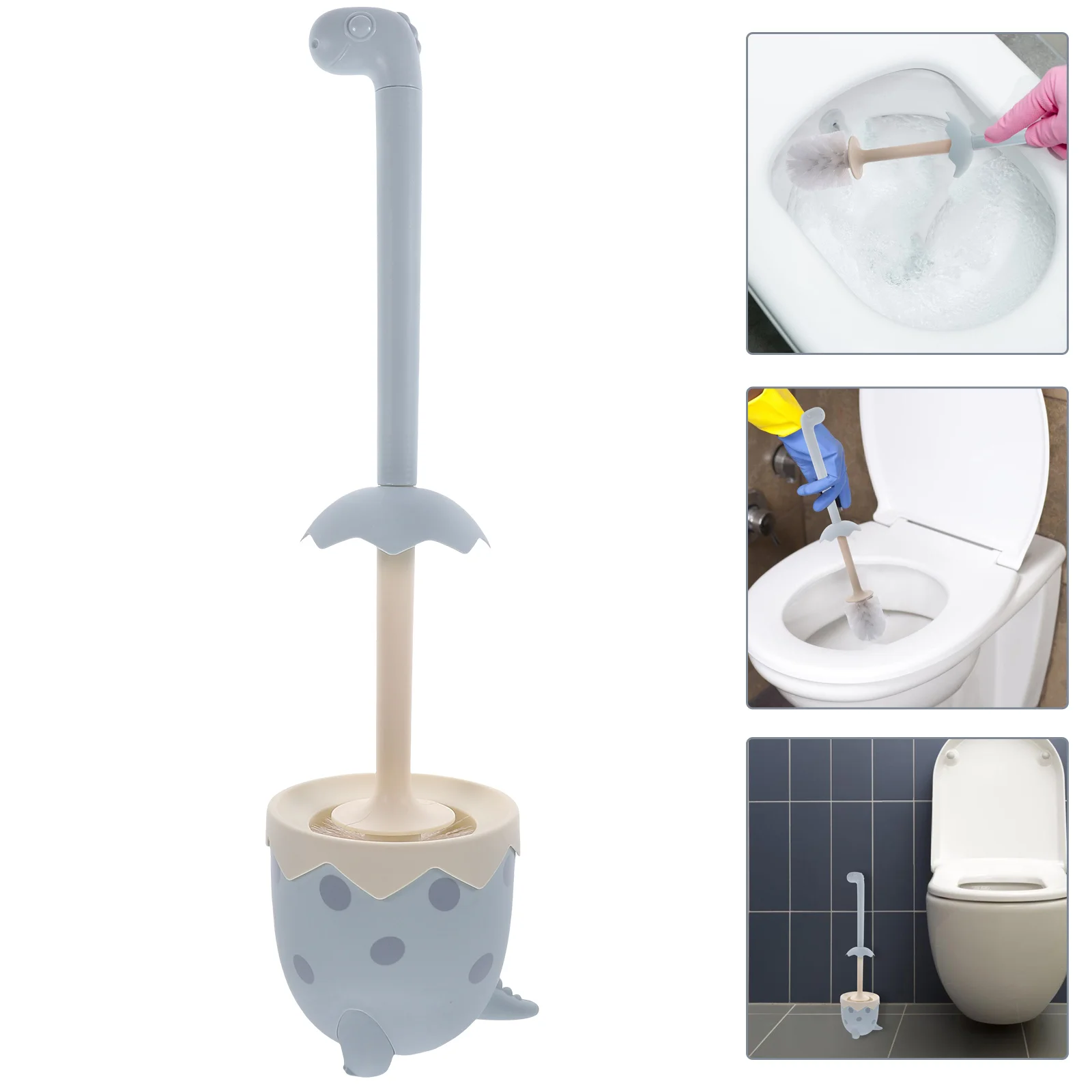 

Toilet Cleaner Bathroom Practical Brush Durable Broom Cleaning Accessory Home Supply Hotel