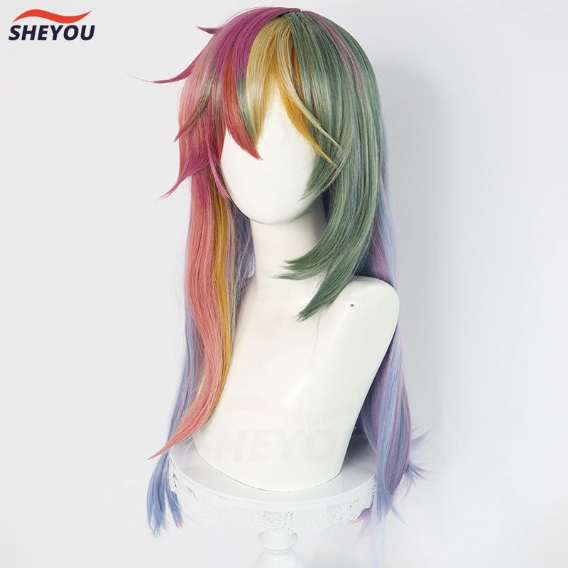 Парик для косплея Rainbow Dash